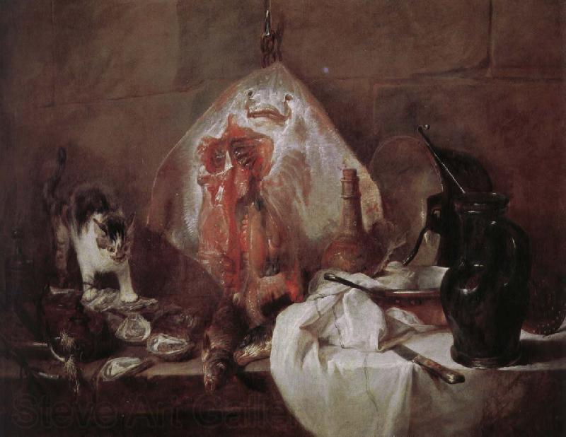 Jean Baptiste Simeon Chardin la raie